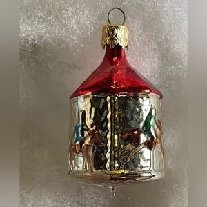 VINTAGE German carousel ornament